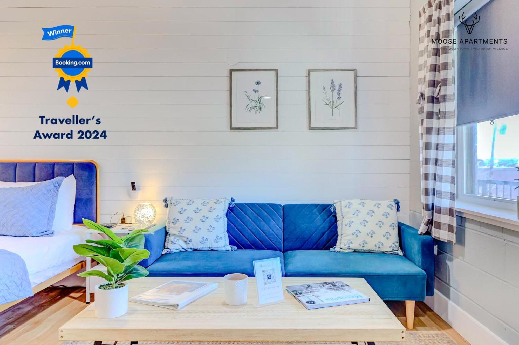 The Moose #8 - Modern Luxe Loft With King Bed & Free Parking & Wifi Appartement Memphis Buitenkant foto