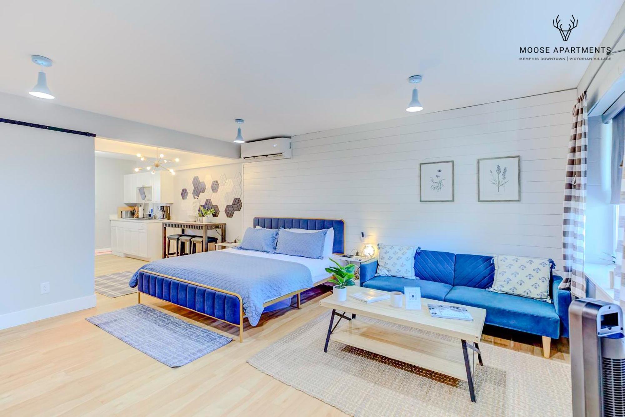 The Moose #8 - Modern Luxe Loft With King Bed & Free Parking & Wifi Appartement Memphis Buitenkant foto