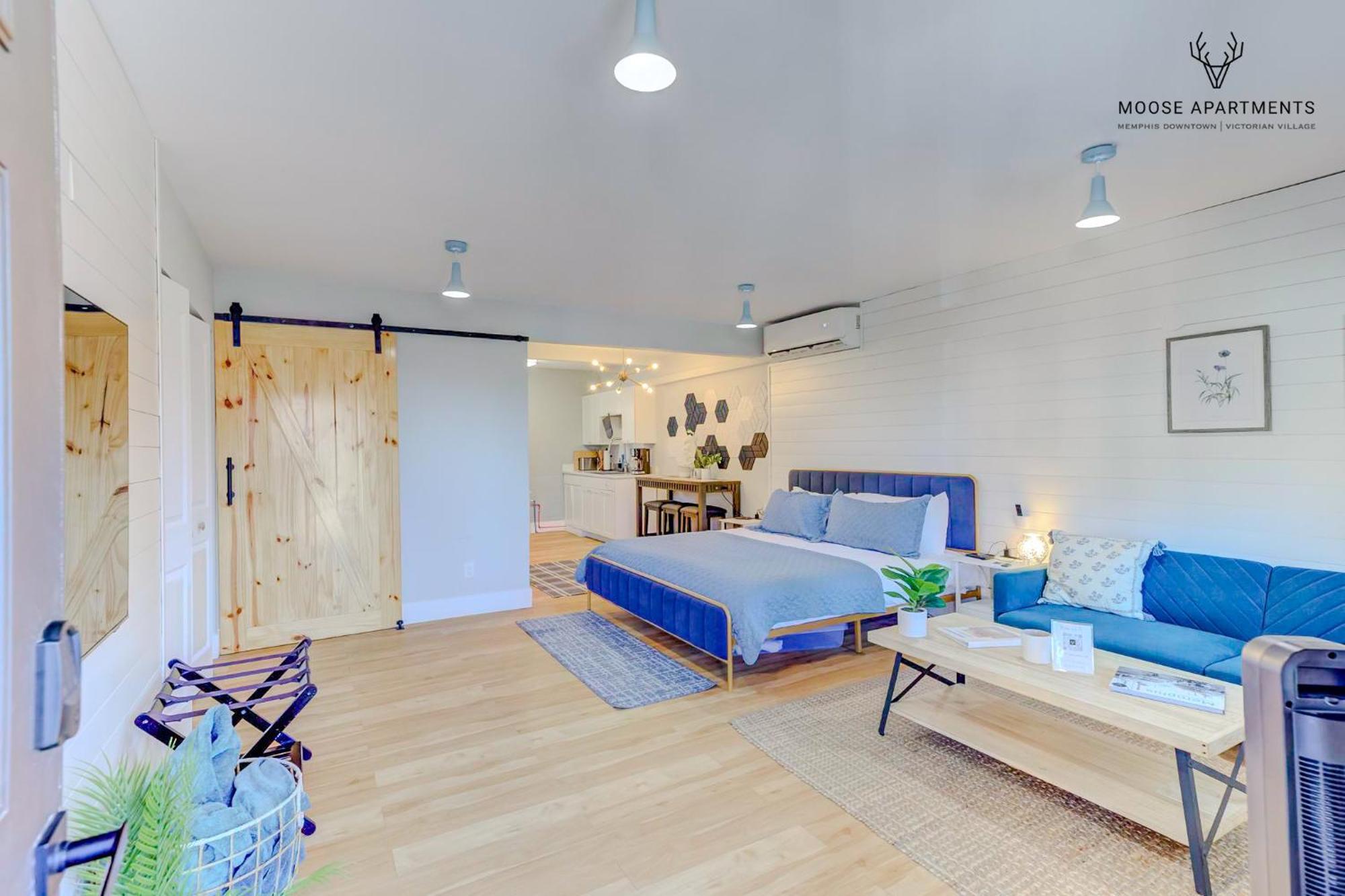 The Moose #8 - Modern Luxe Loft With King Bed & Free Parking & Wifi Appartement Memphis Buitenkant foto