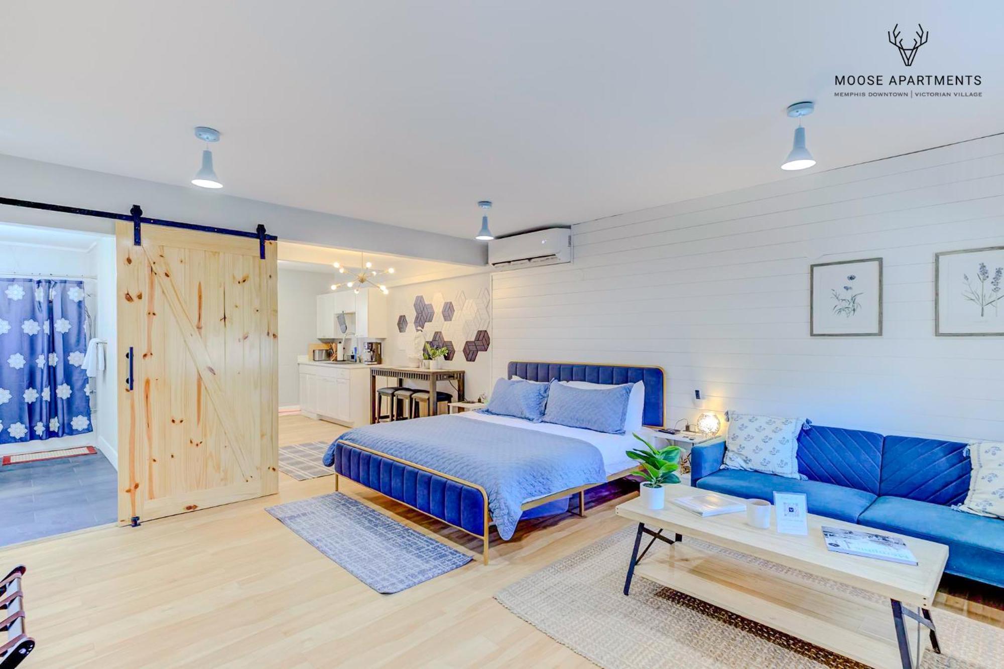 The Moose #8 - Modern Luxe Loft With King Bed & Free Parking & Wifi Appartement Memphis Buitenkant foto