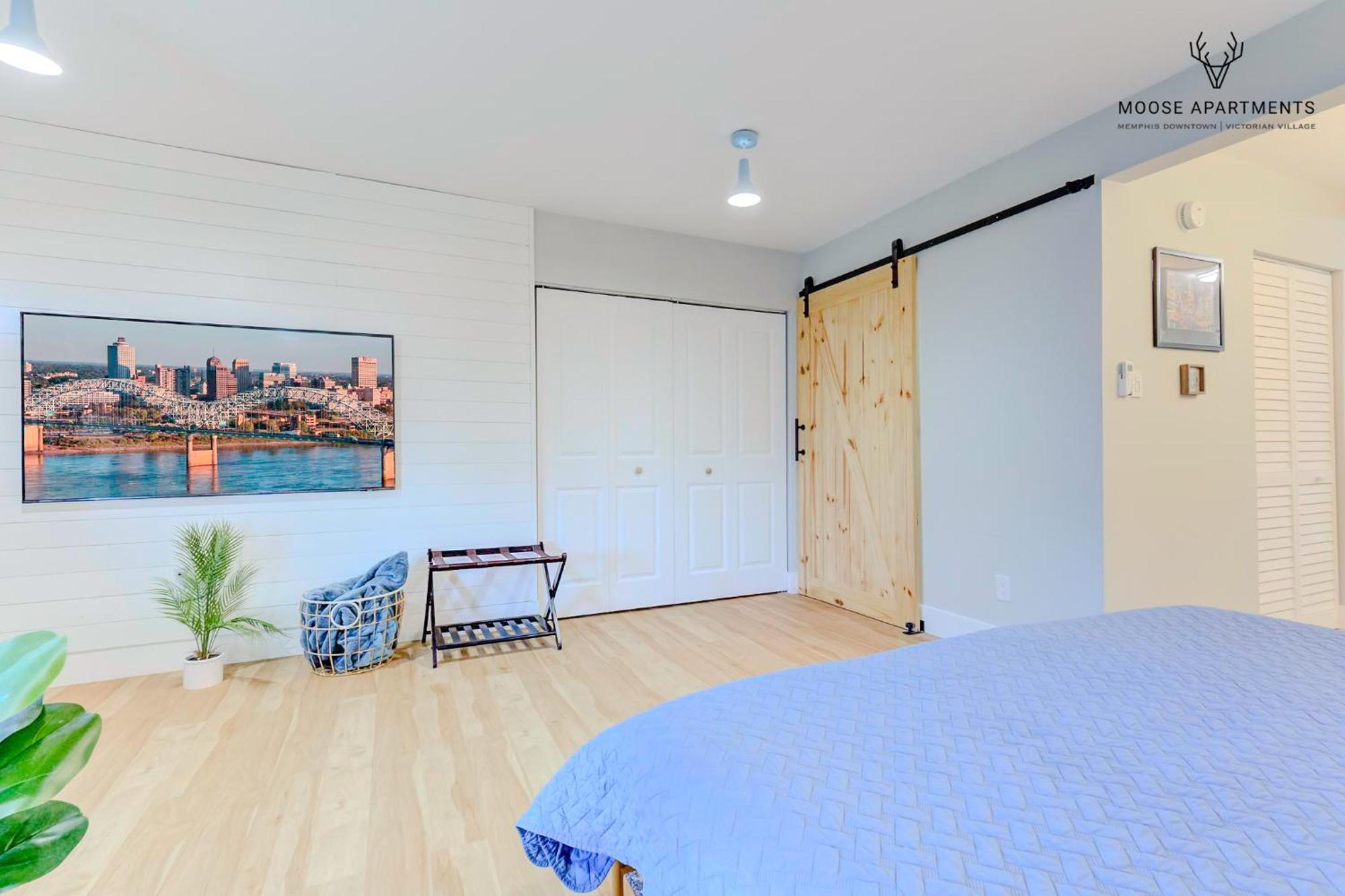 The Moose #8 - Modern Luxe Loft With King Bed & Free Parking & Wifi Appartement Memphis Buitenkant foto